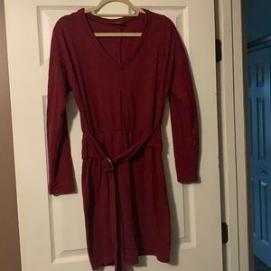Comfortable sweatshirt dress